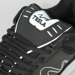 Tênis Tesla Nine Black Reflect - Preto