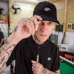 Boné Chronic Dat Hat Bicho Preguiça 051 - Preto