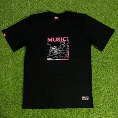 Camiseta Wats Music Preta