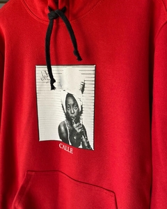 Moletom Calle Erykah Badu Canguru Vermelho na internet