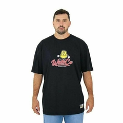 Camiseta Wats Fat Preta