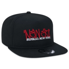 Boné New Era The Golfer Freestyle Preto na internet
