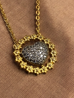 Colar Coração de Diamante - comprar online