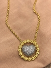 Colar Coração de Diamante