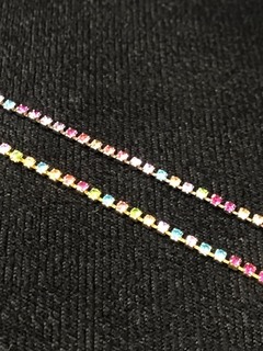 Pulseira Pedrinhas Coloridas