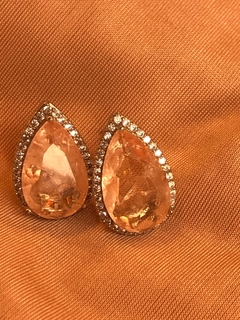 Brincos Silvia Helena Rose - comprar online