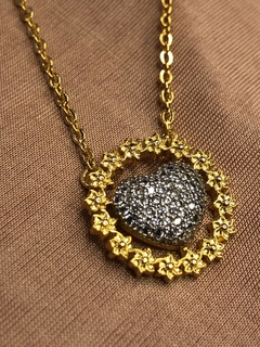 Colar Coração de Diamante na internet