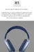 Fone de ouvido sem fio P9Max Bluetooth funciona com fones de ouvido Apple Air MA - loja online