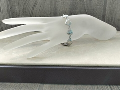 Pulsera para Dama de Acero Plateado