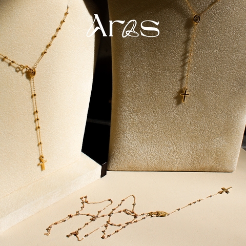 Rosario Oro Amarillo 14k