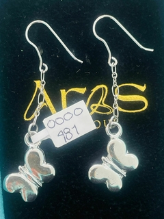 ARETES RD COLGANTES DE MARIPOSA - comprar en línea