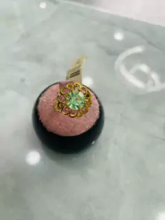 ANILLO GF DE FLOR CON CIRCORNIA VERDE - comprar en línea