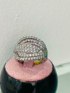 ANILLO RD CIRCORNIAS PLATEADO