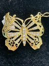 DIJE GF DE MARIPOSA CON CIRCONIA