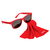 Óculos de Sol Vermelho - 3 a 36 meses - Dona Marocas Baby Store