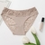 3 pçs/calcinha feminina rendas de seda cetim roupa interior sexy - loja online