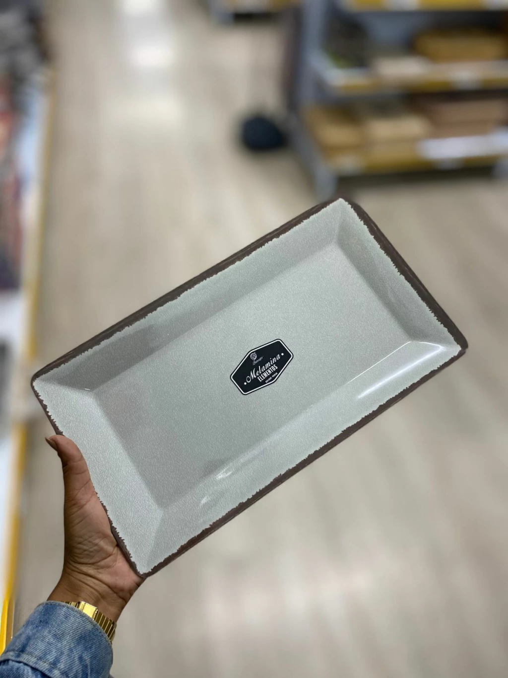 Travessa de Melamina M Areia Bellagio