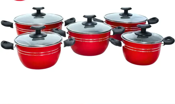 Jogo De Panelas Qatar 5 peças Corbã