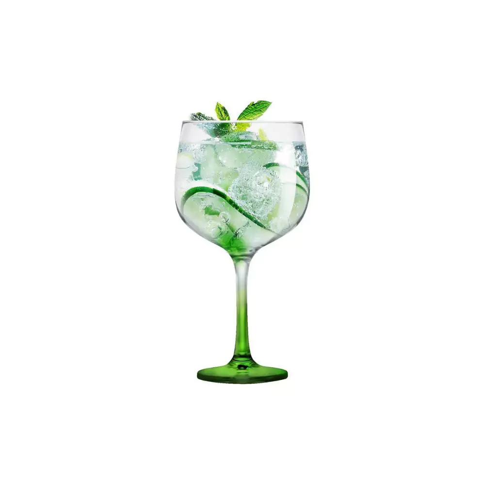 Conjunto 2 Taças 705ml Gin E Tônica Verde Ruvolo