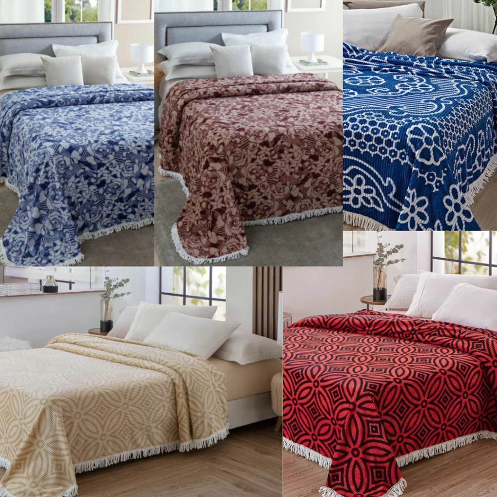 Colcha Casal Chenille Aristocrata Bruna 2,20x2,40 Jolitex.