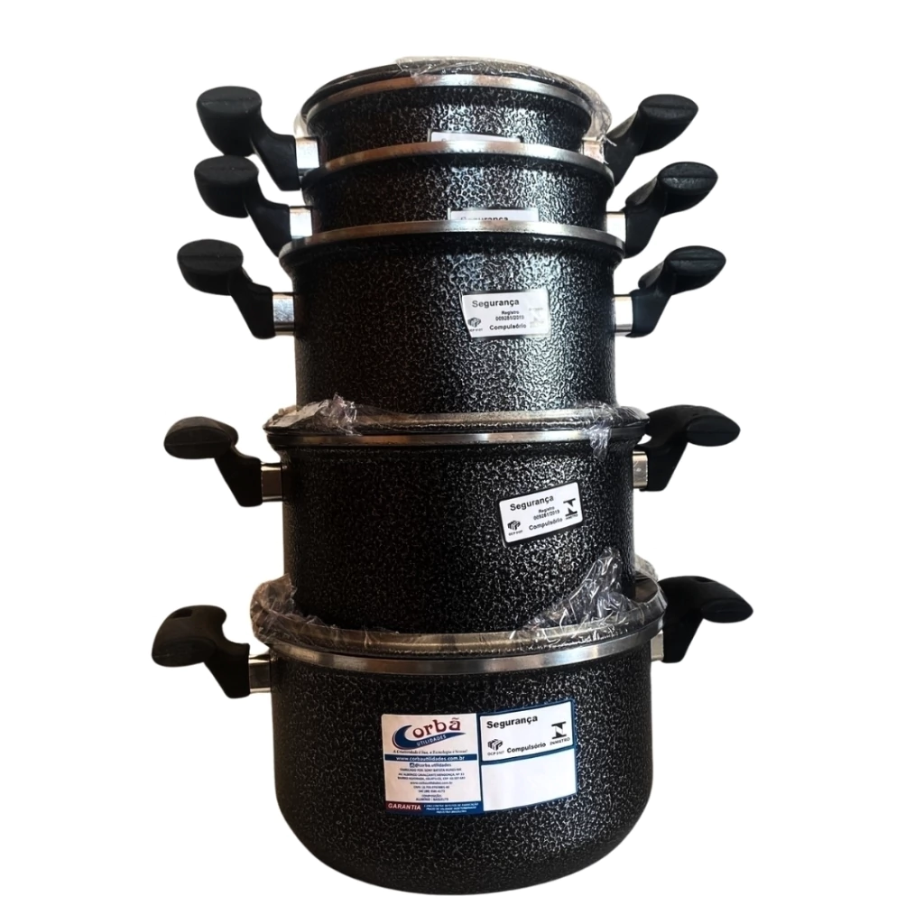 Jogo de Panela Arpoador 5 Peças Corbã