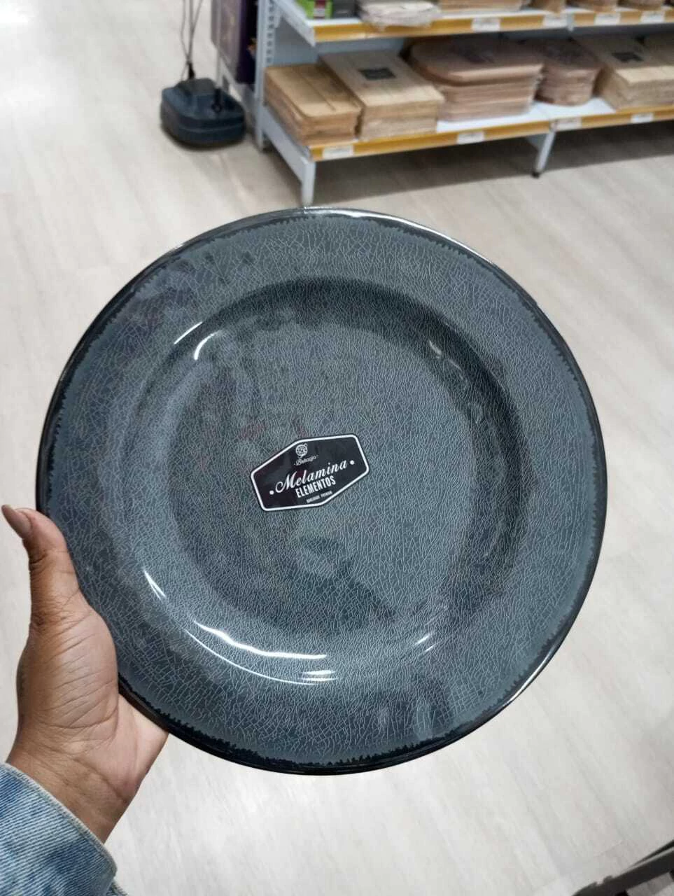 Prato de Melamina Elementos Bellagio