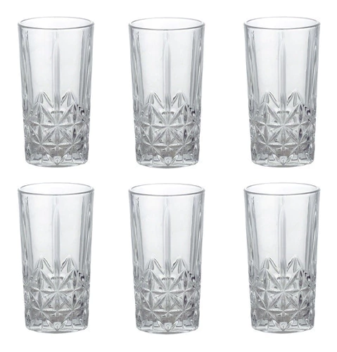 Copo Alto P/ Drink Stella 6pçs 270ml Bon Gourmet