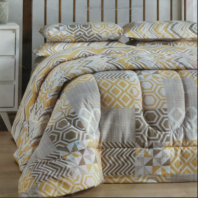 Edredom Casal Gold 200 Fios Dupla Face Juma