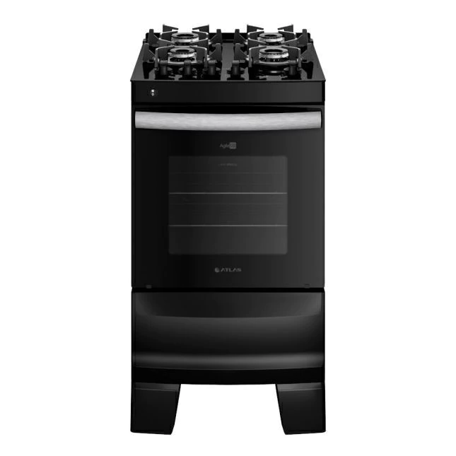 Fogão Agile Up 4Bcs Acend. Automatico Pr Bivolt Atlas