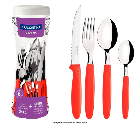 Faqueiro Ipanema Tramontina 24 Peças