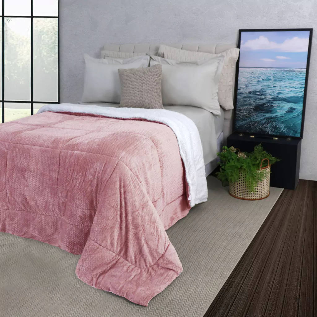 Coberdrom Casal 2,20x2,40 Embossed Sonhare