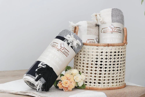 Manta Para Sofa Casa D'oro 2,20x1,80 100% Algodao Sultan