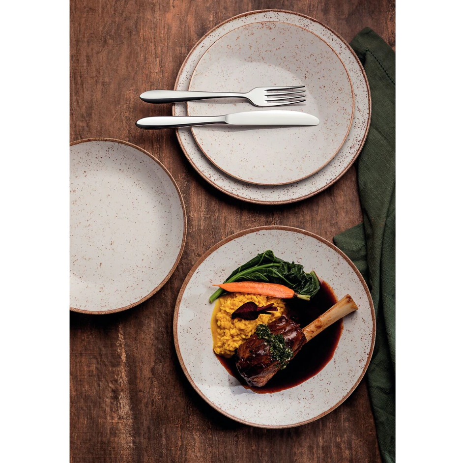 Kit de Pratos Rústico Marrom 4 Pçs Tramontina