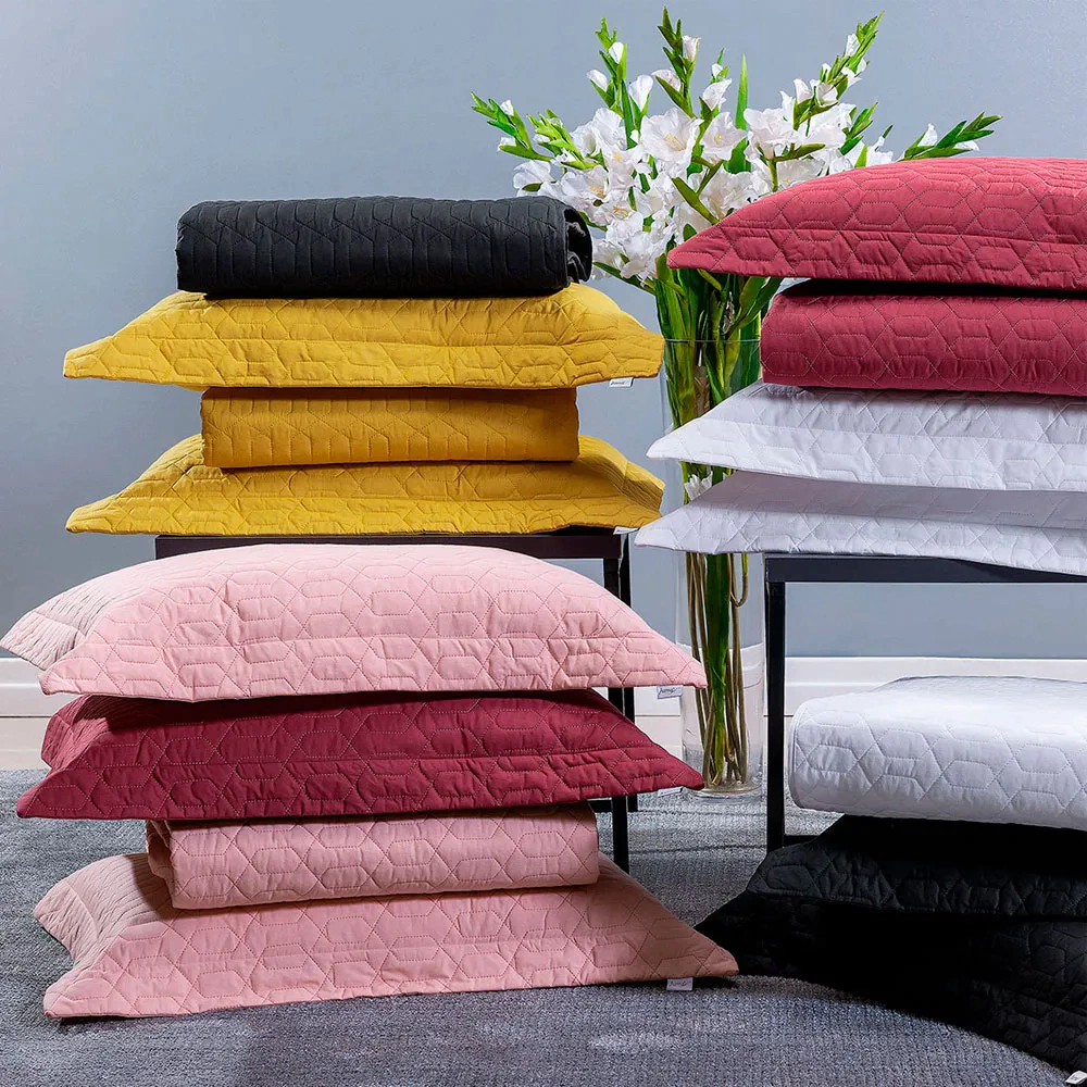 Jogo de Lençol Solteiro 3 Peças Percal 200 Fios Atuale Juma