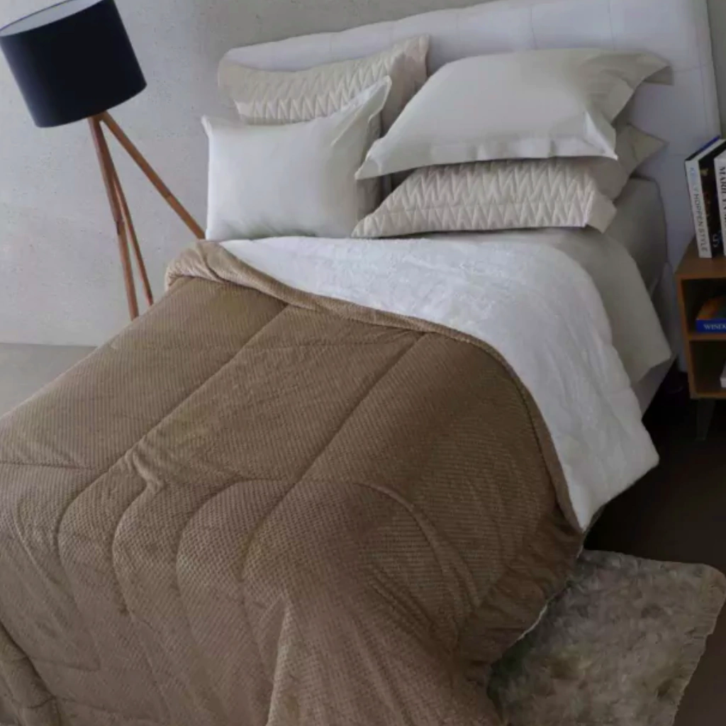 Coberdrom Casal 2,20x2,40 PopCorn Sonhare