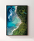 Quadro Decorativo - Mar Azul & Árvores - comprar online