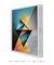 Quadro Decorativo - Abstrato Prisma Triangular Cores - loja online
