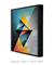 Quadro Decorativo - Abstrato Prisma Triangular Cores - loja online