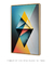 Quadro Decorativo - Abstrato Prisma Triangular Cores - loja online