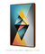 Imagem do Quadro Decorativo - Abstrato Prisma Triangular Cores