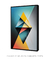 Quadro Decorativo - Abstrato Prisma Triangular Cores na internet