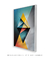 Quadro Decorativo - Abstrato Prisma Triangular Cores - loja online