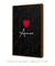 Quadro Decorativo - Amor - Fundo Preto na internet