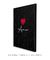 Quadro Decorativo - Amor - Fundo Preto na internet