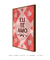Quadro Decorativo - Eu te amo - comprar online