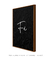 Quadro Decorativo - Fé - Fundo Preto