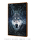 Imagem do Quadro Decorativo - Lobo Rosto, Olhos Azuis