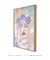 Quadro Decorativo - Mulheres Abstratas - Rosto Flores Roxas - loja online