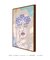 Quadro Decorativo - Mulheres Abstratas - Rosto Flores Roxas