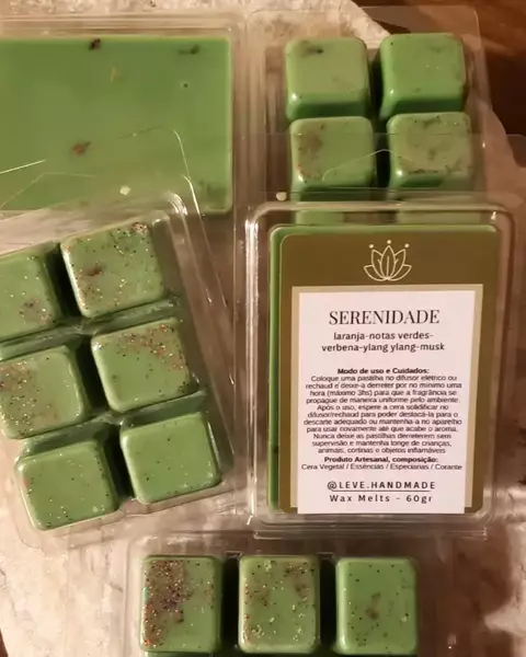 Pastilhas Aromáticas Wax Melts Serenidade Bambu - comprar online